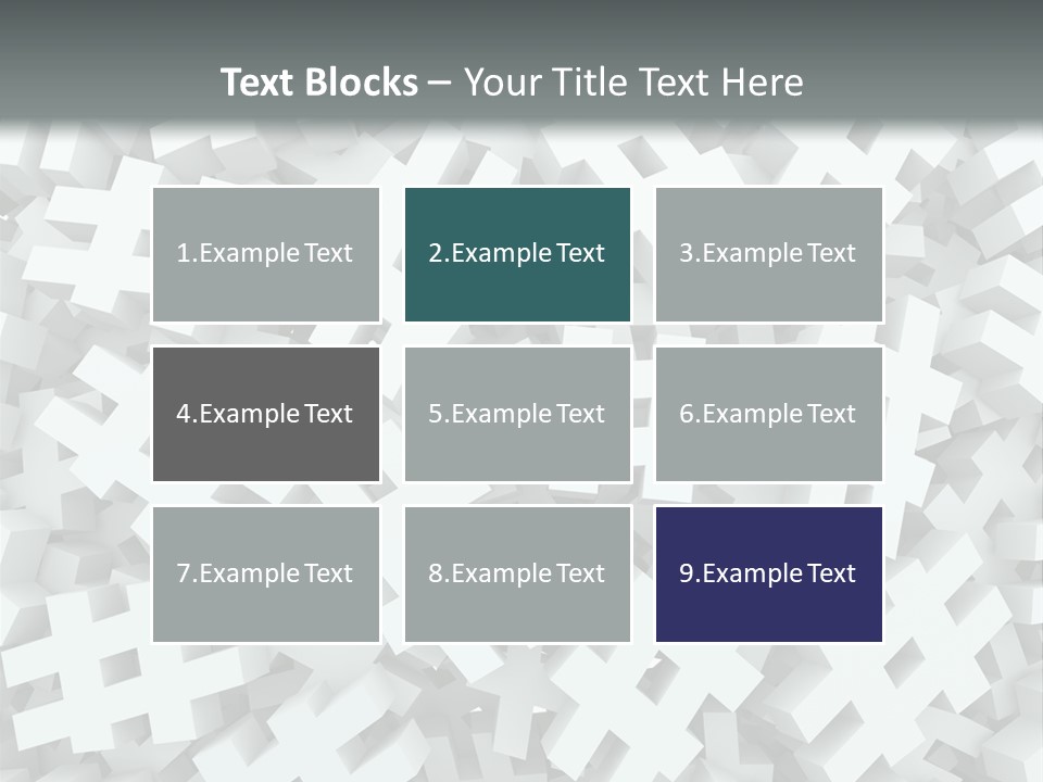 Web Icon Several PowerPoint Template