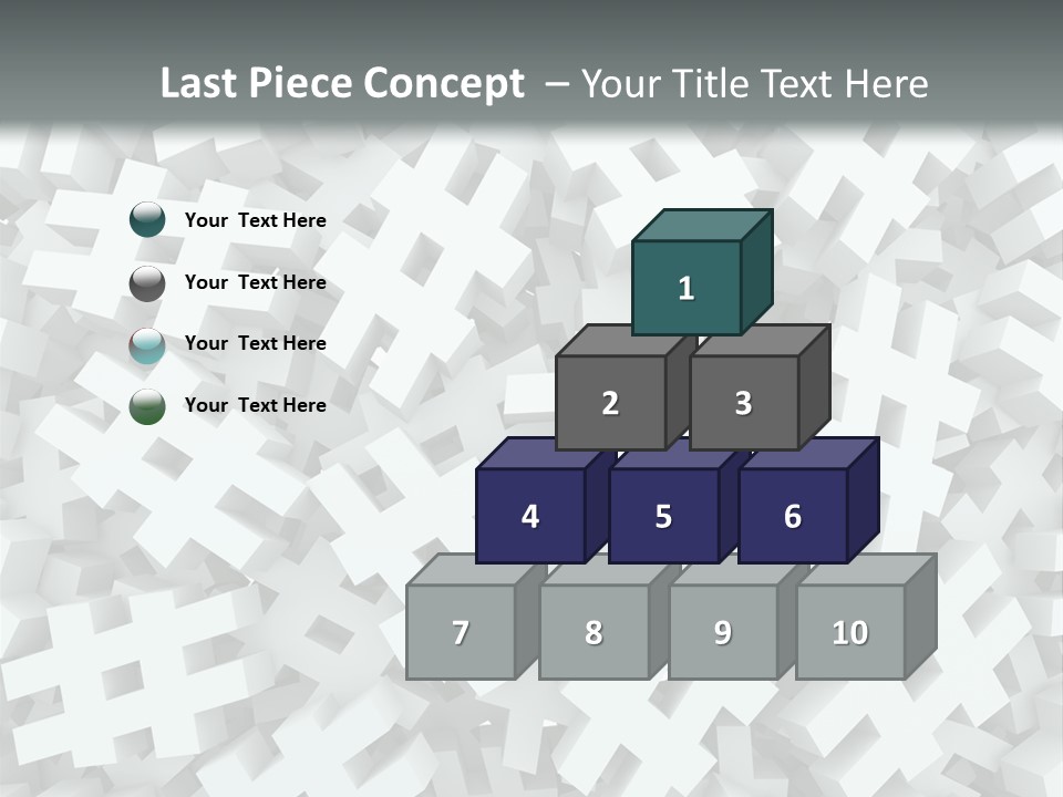 Web Icon Several PowerPoint Template