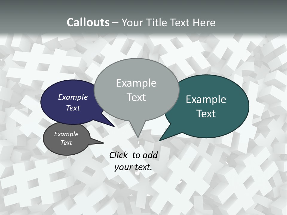 Web Icon Several PowerPoint Template