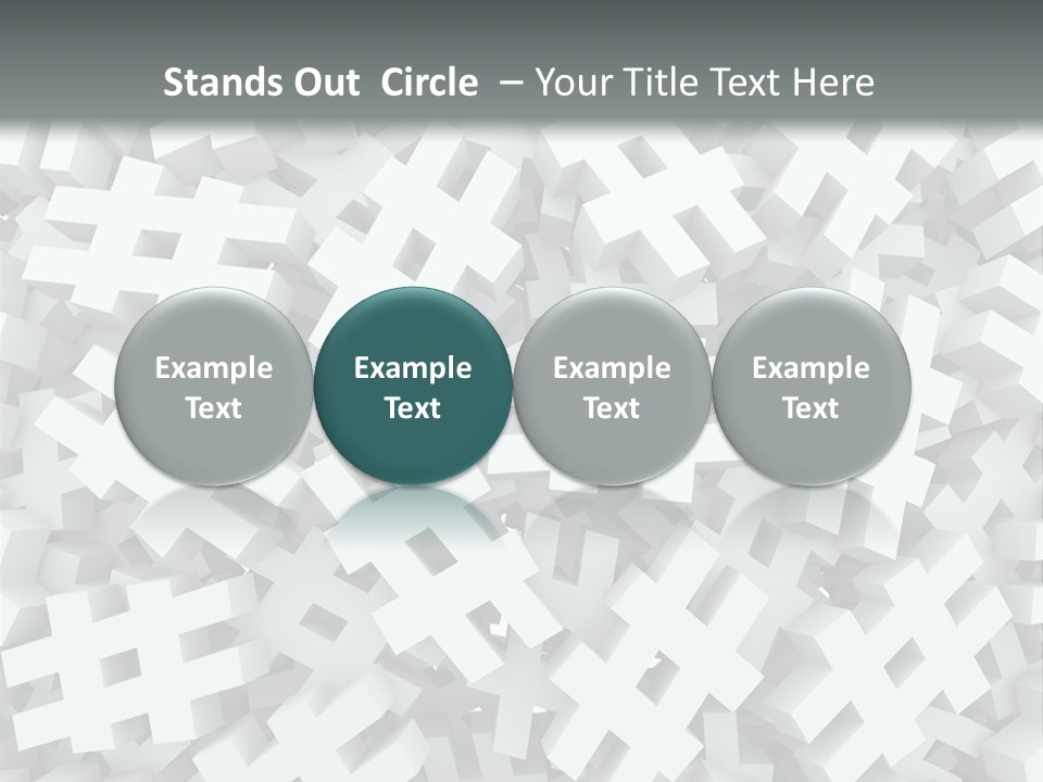 Web Icon Several PowerPoint Template