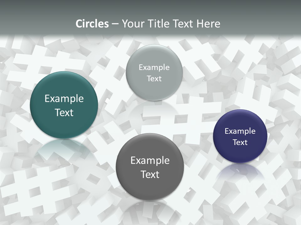 Web Icon Several PowerPoint Template