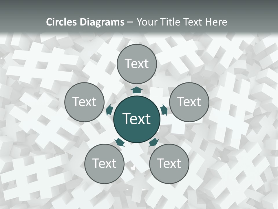 Web Icon Several PowerPoint Template