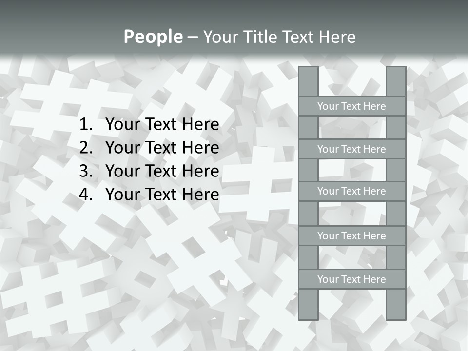 Web Icon Several PowerPoint Template