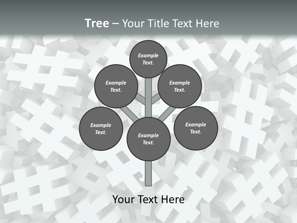 Web Icon Several PowerPoint Template