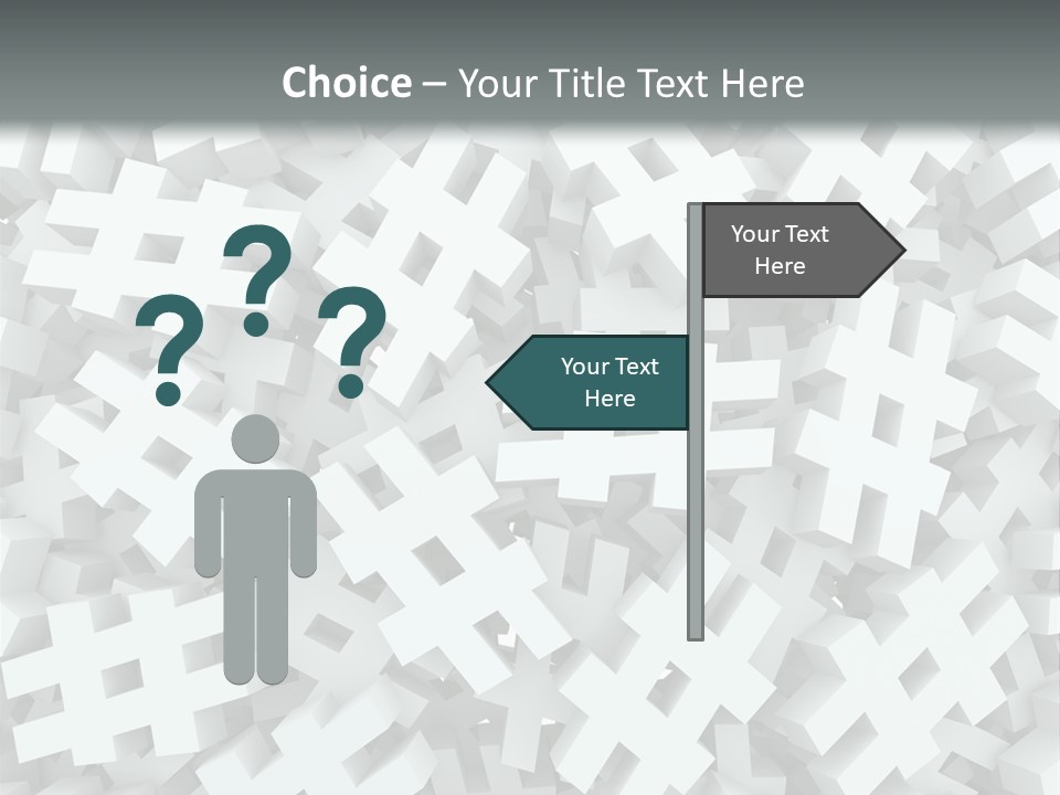 Web Icon Several PowerPoint Template