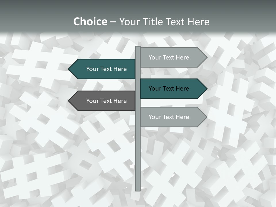 Web Icon Several PowerPoint Template