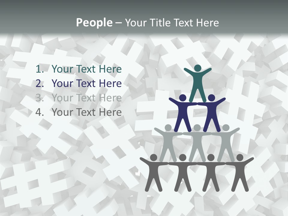 Web Icon Several PowerPoint Template