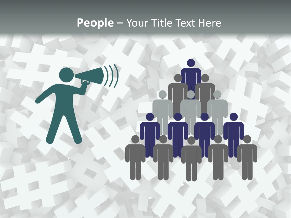 Web Icon Several PowerPoint Template