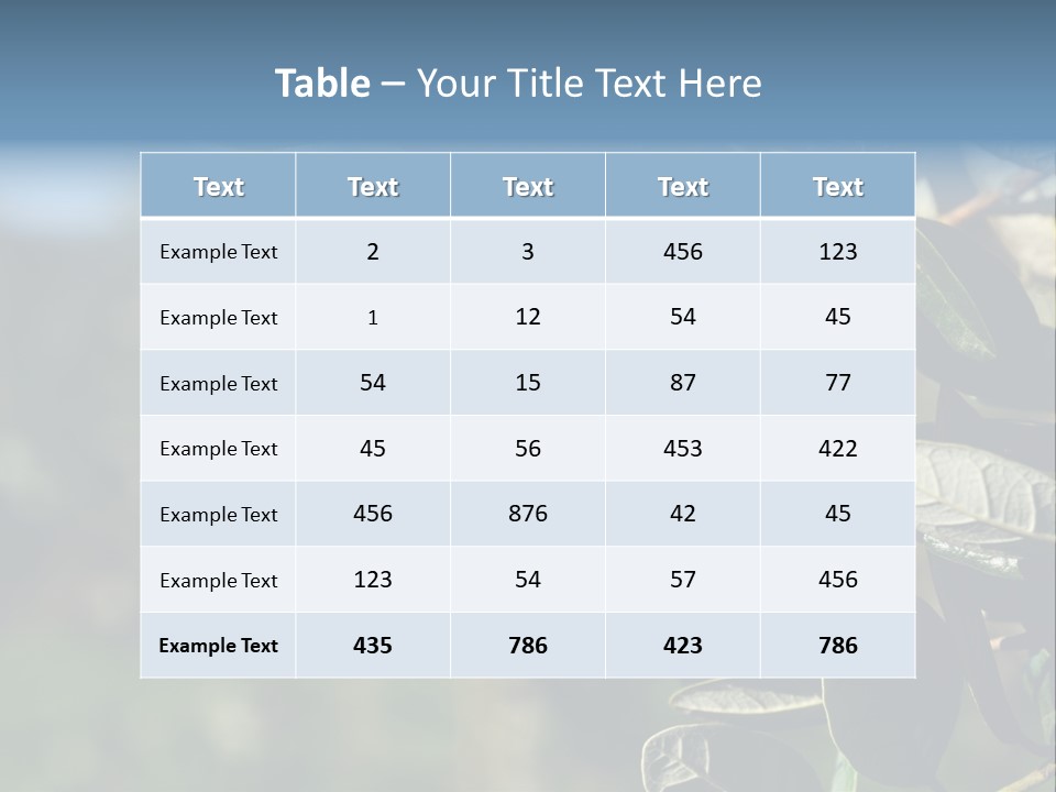 An Avocado Hanging From A Tree With Leaves PowerPoint Template