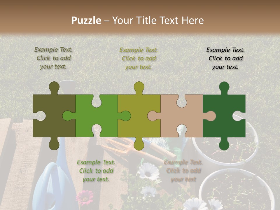 Concept Growth Summer PowerPoint Template