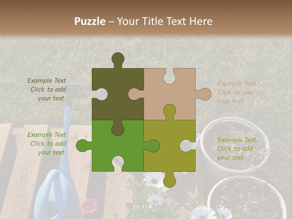 Concept Growth Summer PowerPoint Template