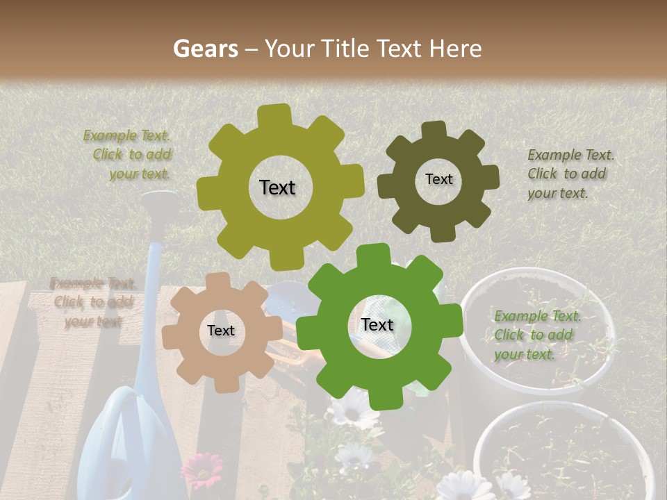 Concept Growth Summer PowerPoint Template