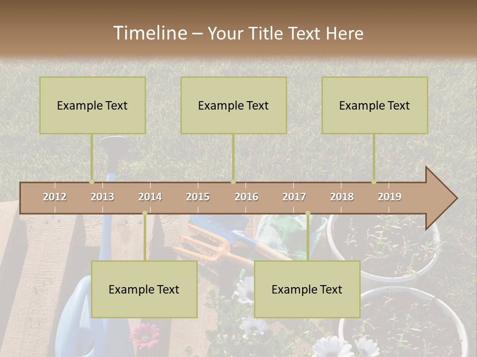 Concept Growth Summer PowerPoint Template