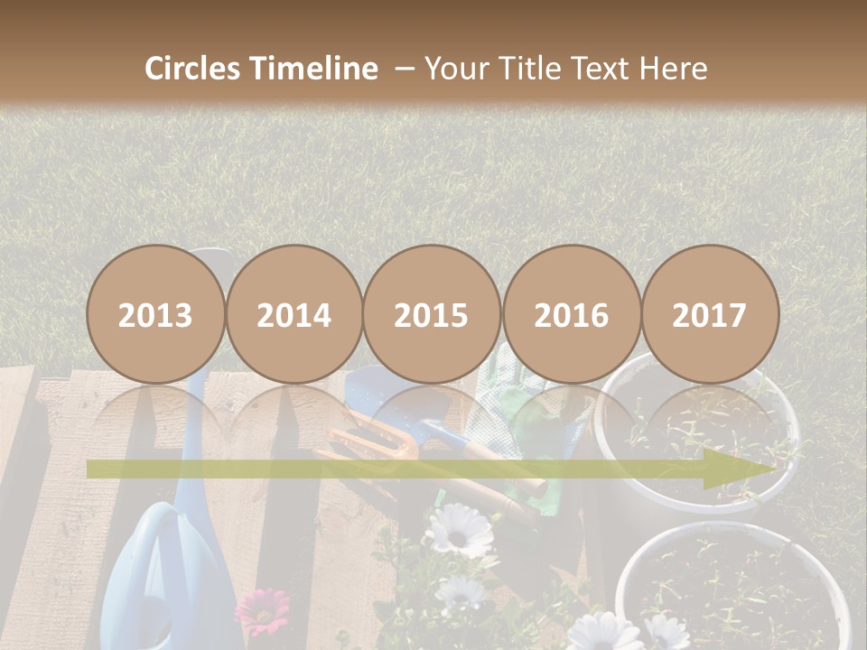 Concept Growth Summer PowerPoint Template