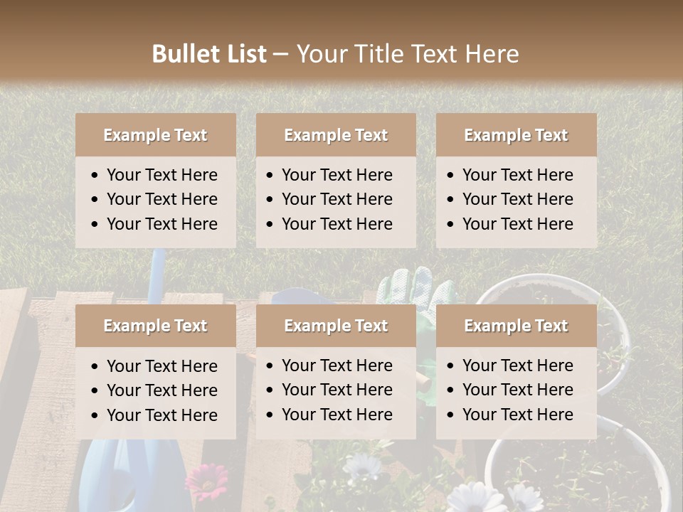 Concept Growth Summer PowerPoint Template