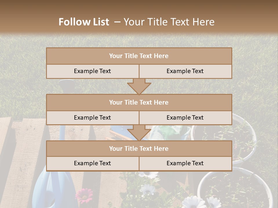 Concept Growth Summer PowerPoint Template