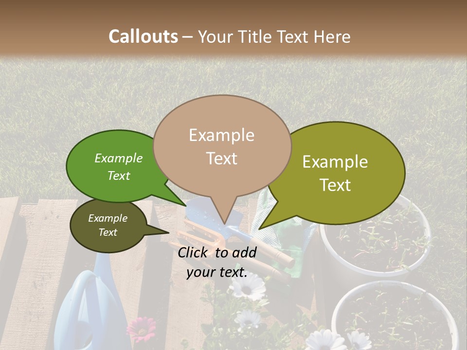 Concept Growth Summer PowerPoint Template