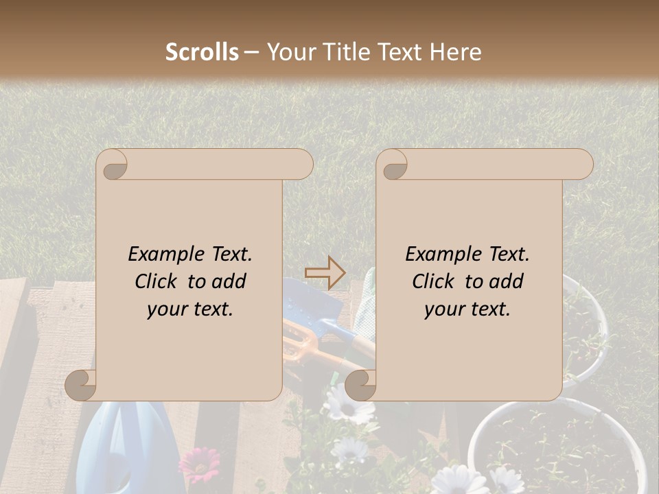 Concept Growth Summer PowerPoint Template