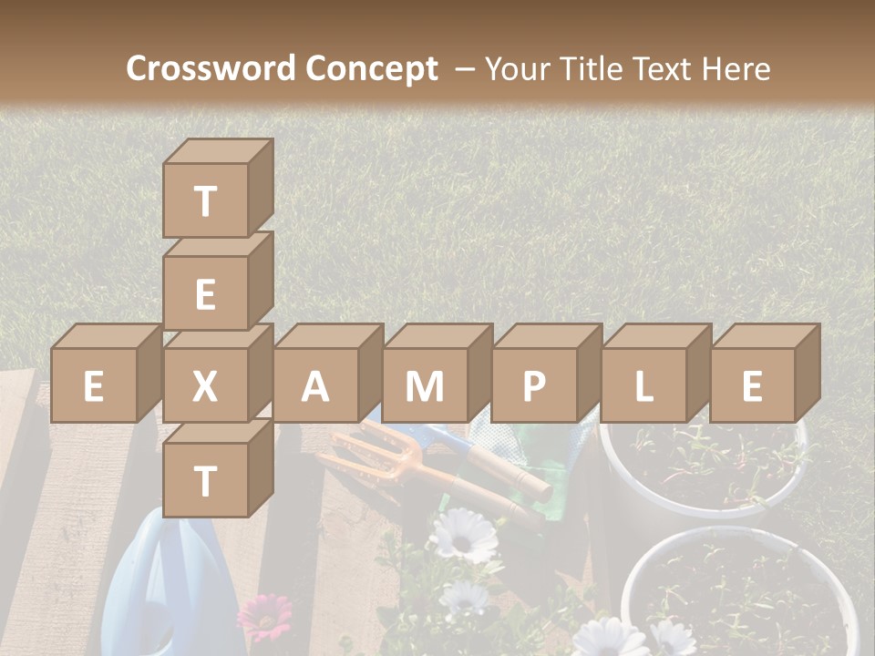Concept Growth Summer PowerPoint Template