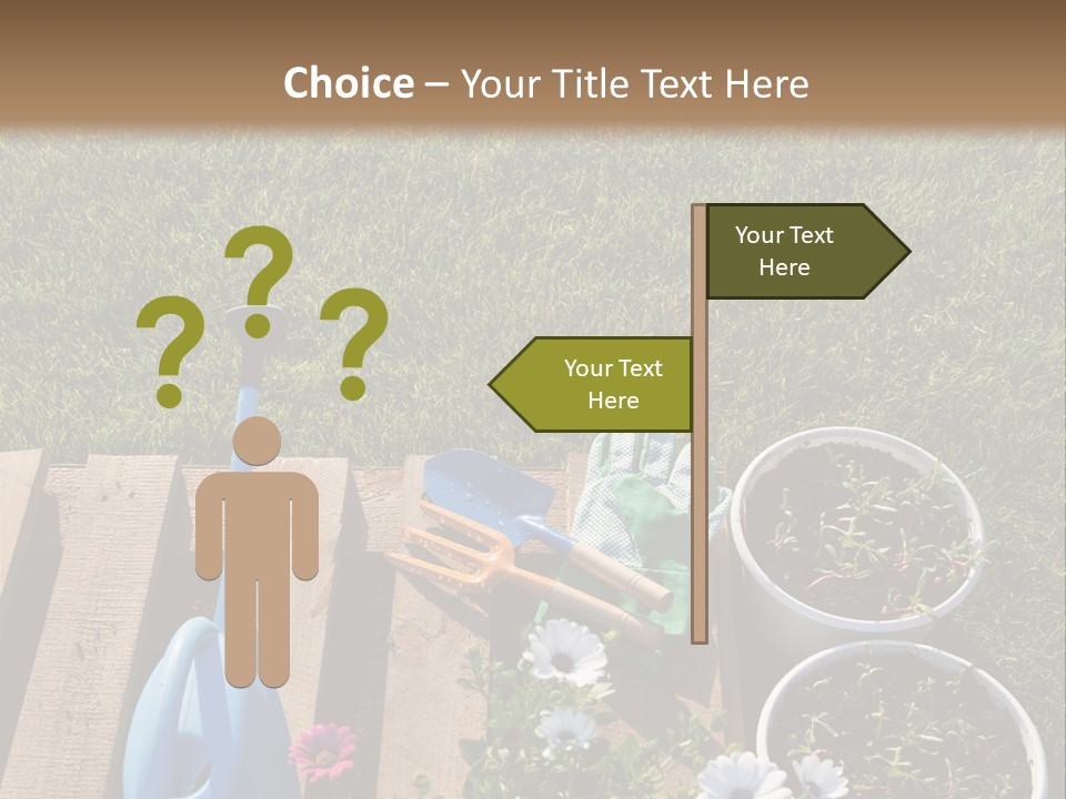 Concept Growth Summer PowerPoint Template