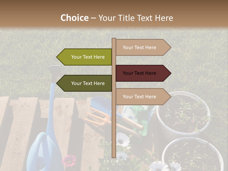 Concept Growth Summer PowerPoint Template