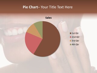 Female Makeup Care PowerPoint Template