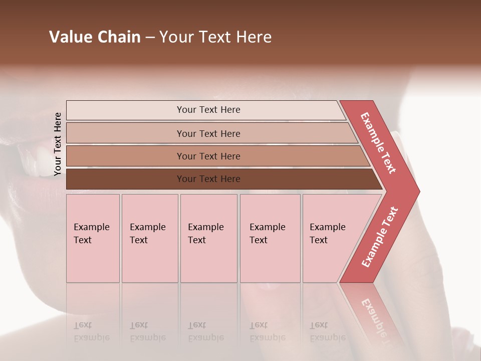 Female Makeup Care PowerPoint Template
