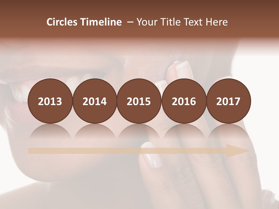 Female Makeup Care PowerPoint Template