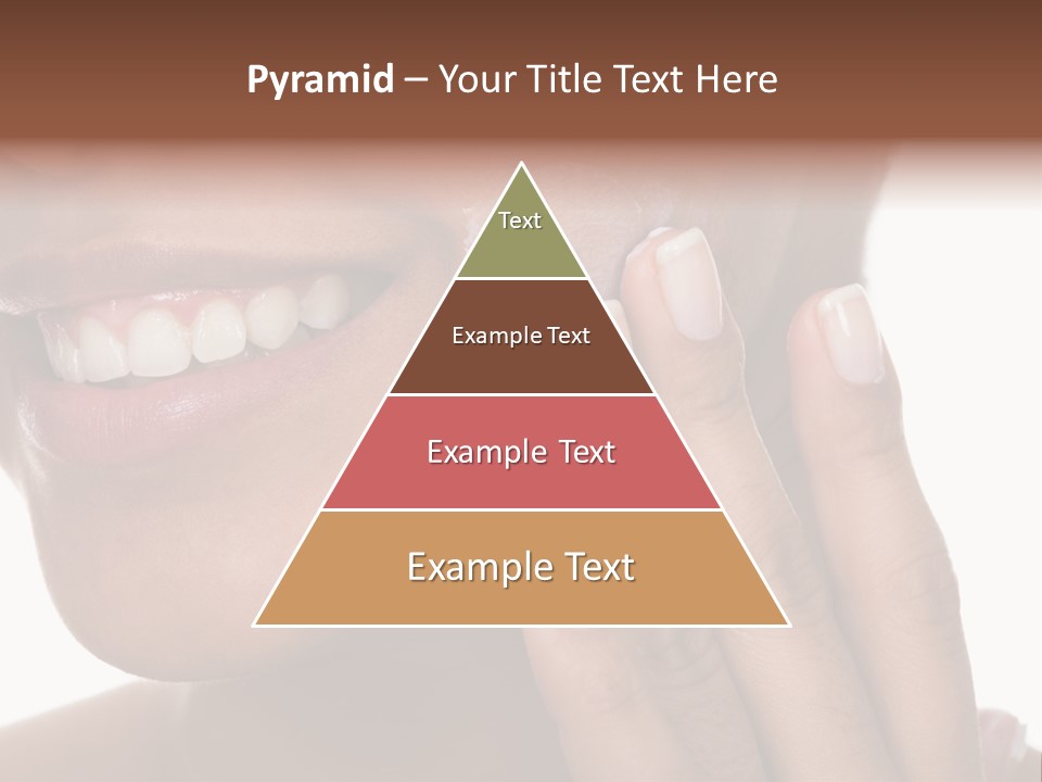 Female Makeup Care PowerPoint Template