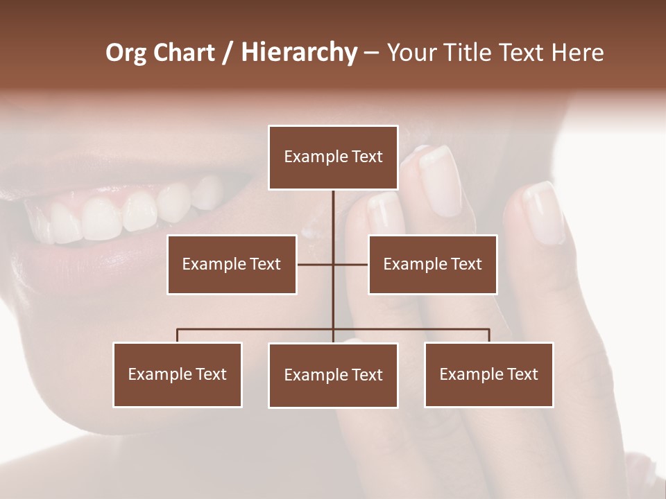 Female Makeup Care PowerPoint Template