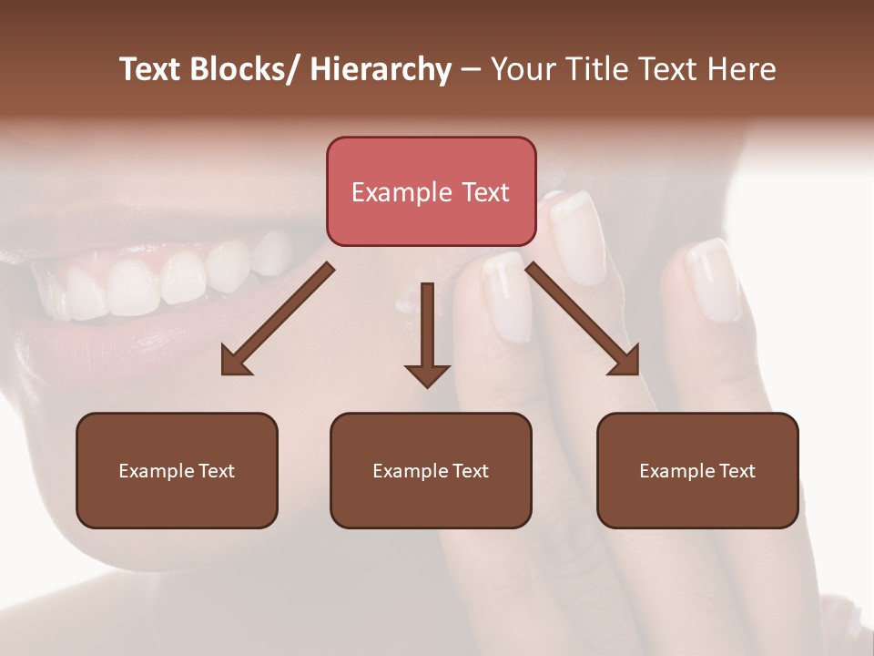 Female Makeup Care PowerPoint Template