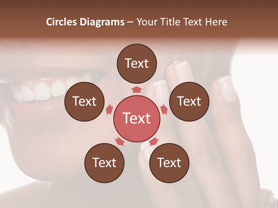 Female Makeup Care PowerPoint Template