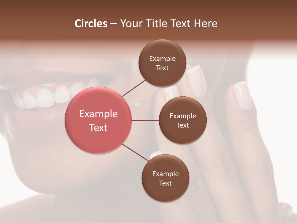 Female Makeup Care PowerPoint Template