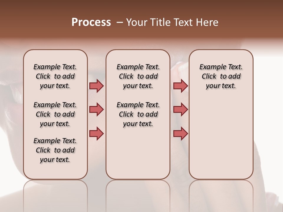 Female Makeup Care PowerPoint Template