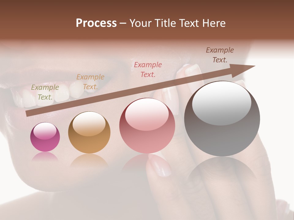 Female Makeup Care PowerPoint Template