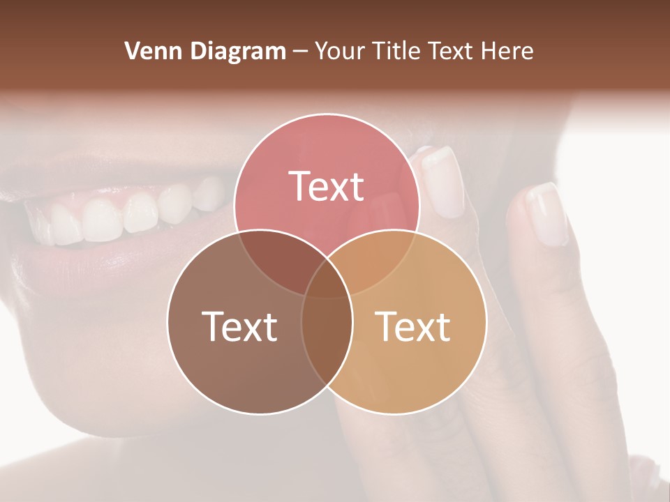 Female Makeup Care PowerPoint Template