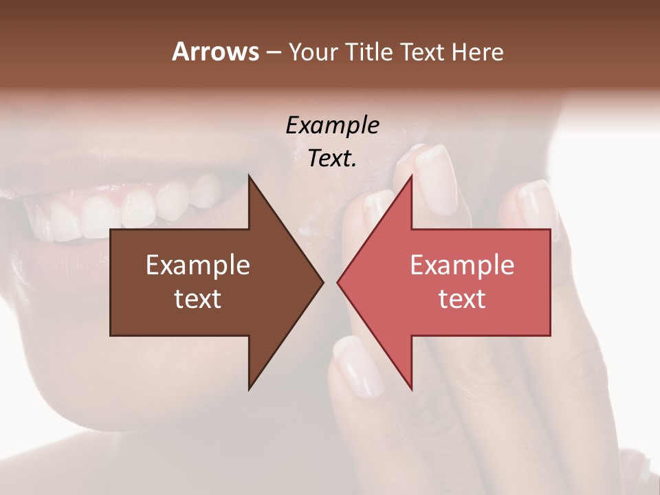 Female Makeup Care PowerPoint Template