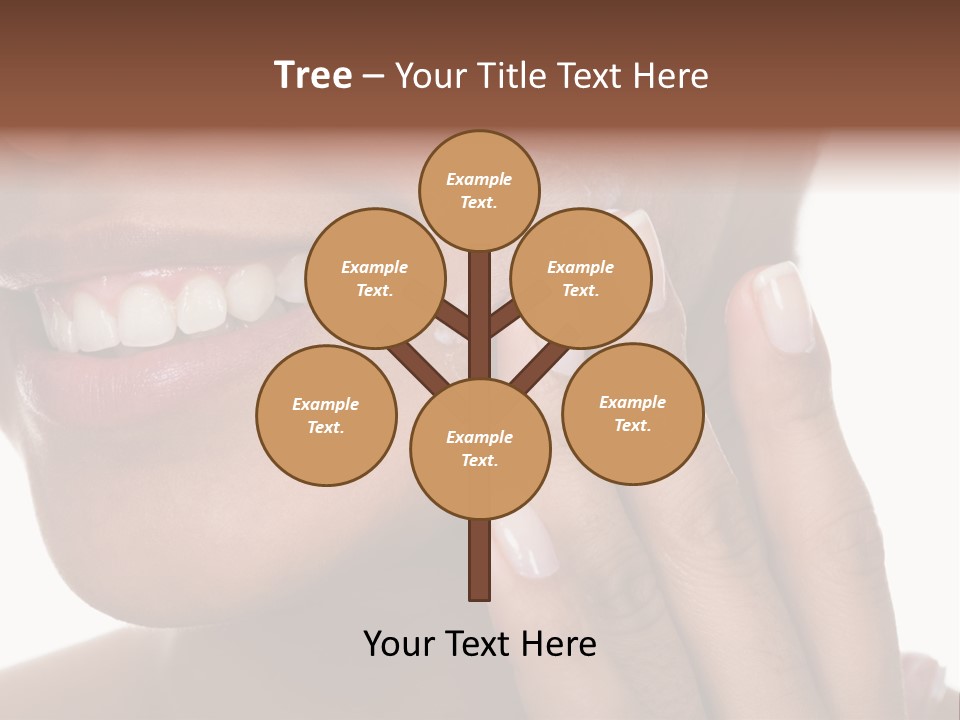 Female Makeup Care PowerPoint Template