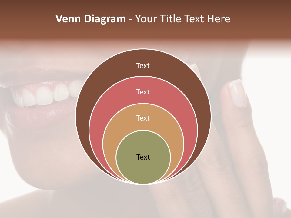 Female Makeup Care PowerPoint Template
