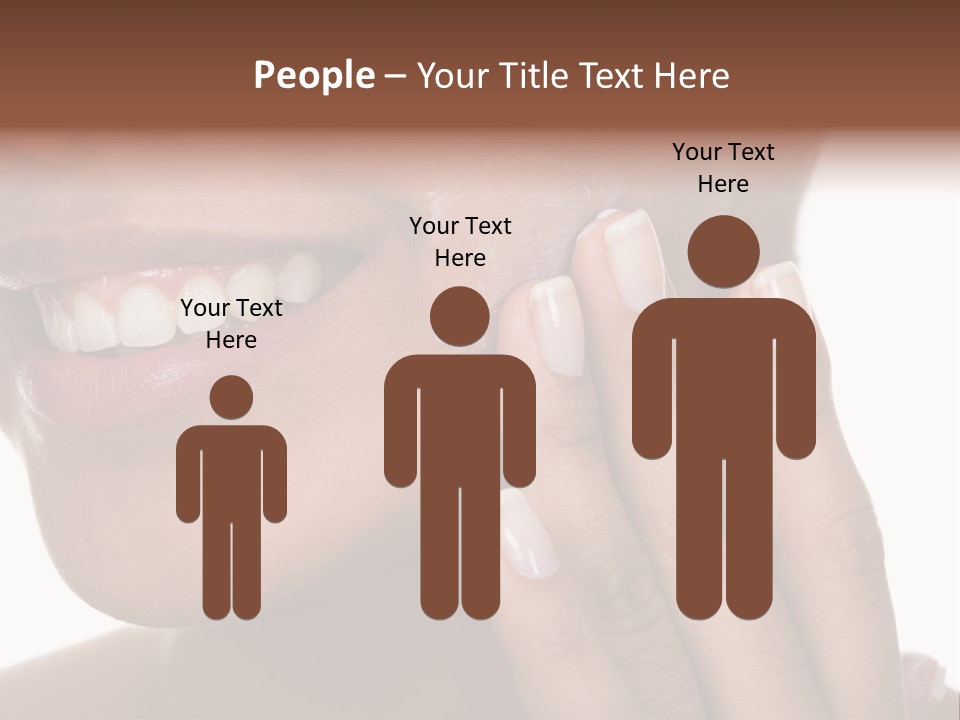 Female Makeup Care PowerPoint Template