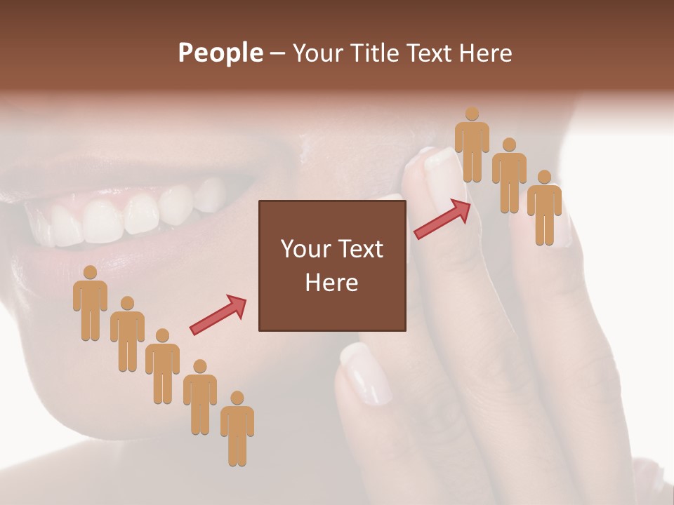 Female Makeup Care PowerPoint Template