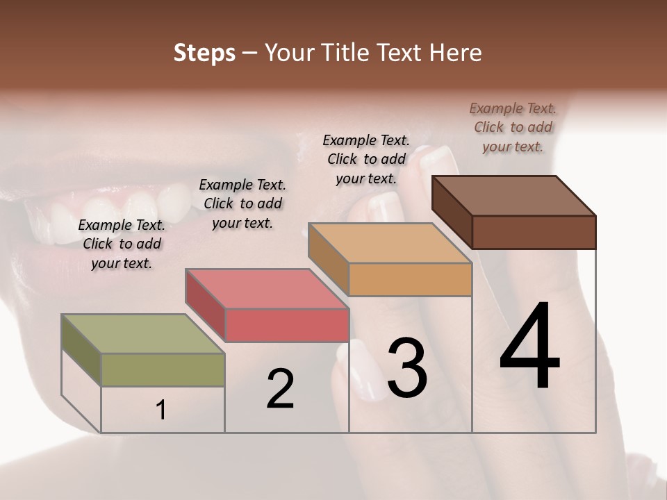 Female Makeup Care PowerPoint Template