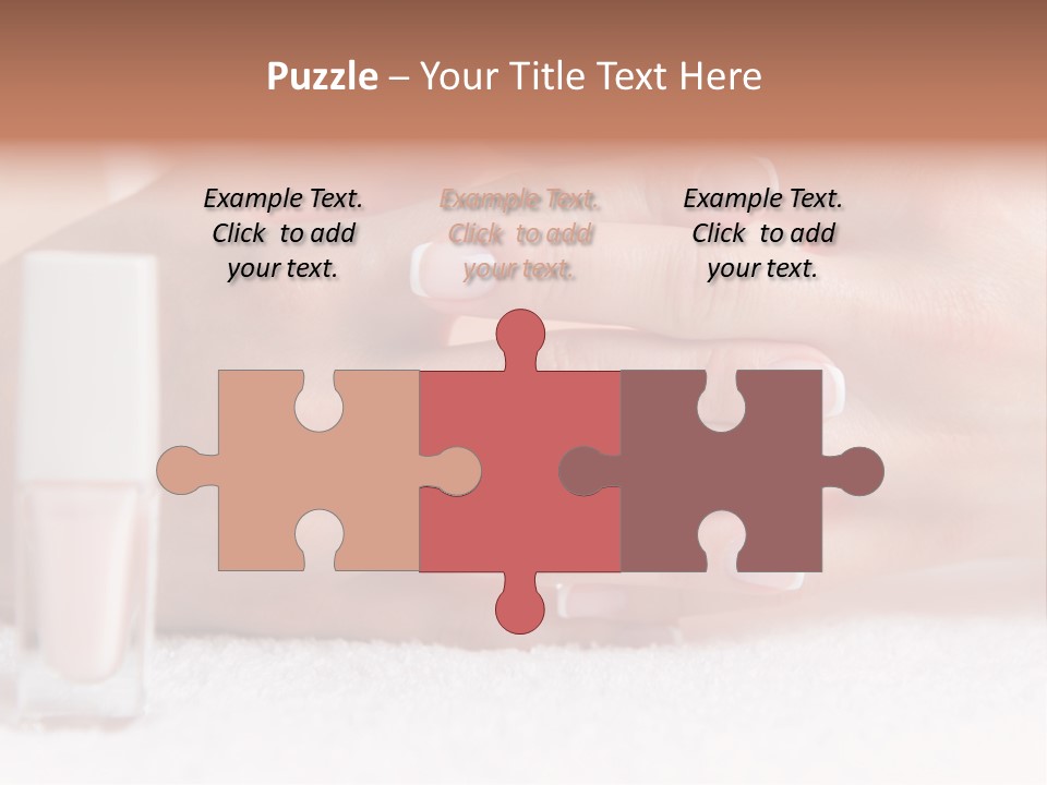 Fashion Sensuality Brush PowerPoint Template