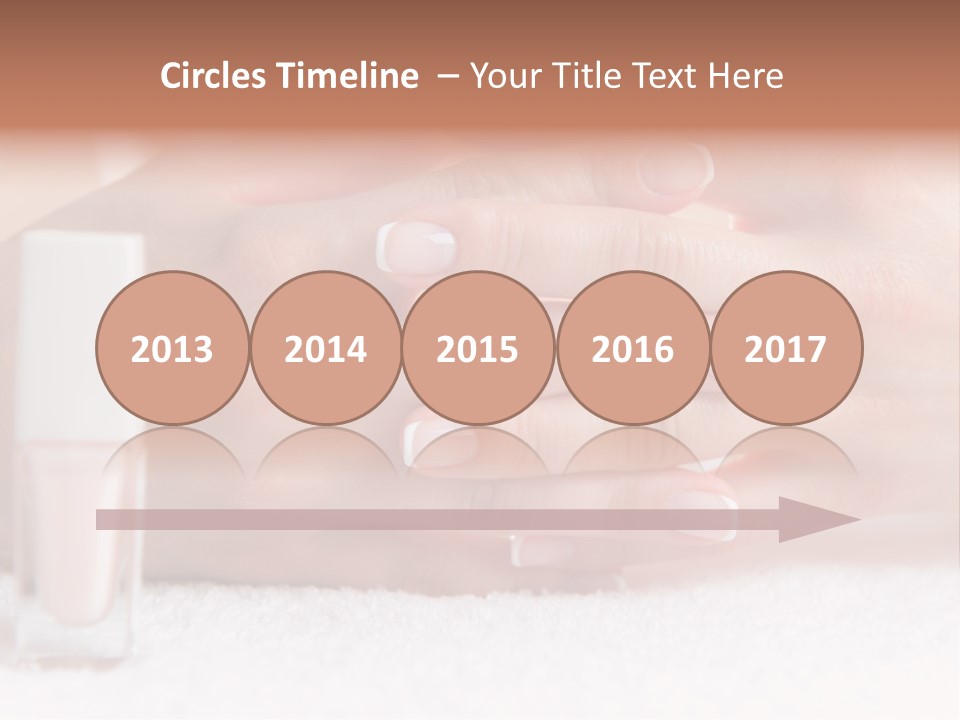 Fashion Sensuality Brush PowerPoint Template