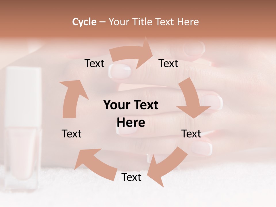 Fashion Sensuality Brush PowerPoint Template