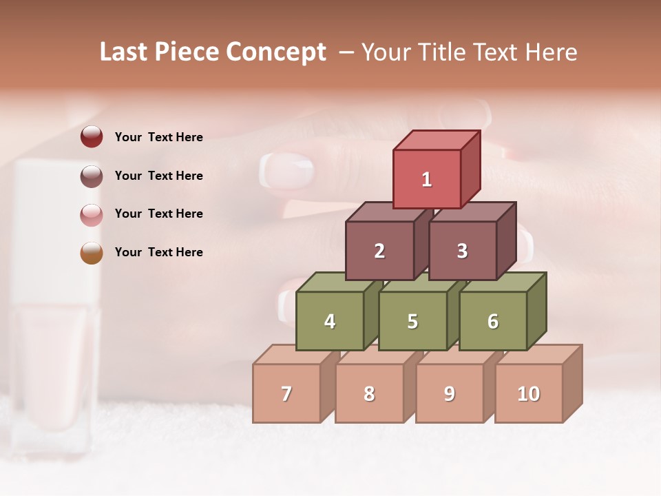 Fashion Sensuality Brush PowerPoint Template