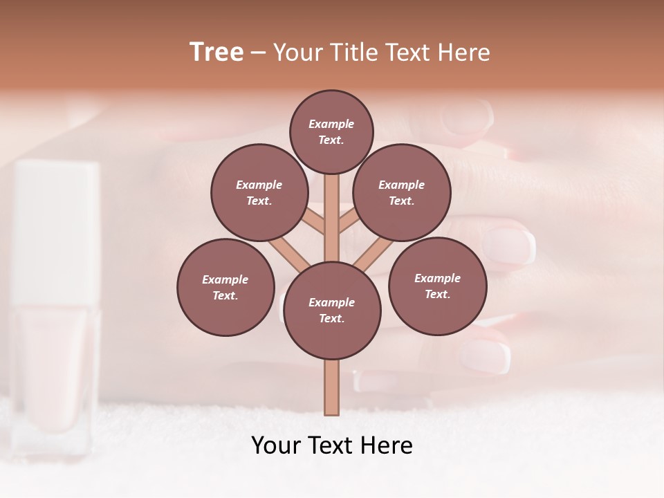 Fashion Sensuality Brush PowerPoint Template