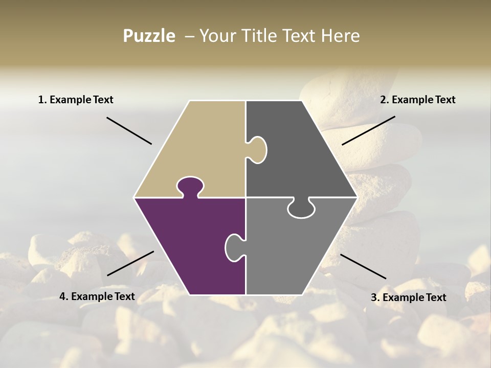 Spiritual Contemplation Reach PowerPoint Template