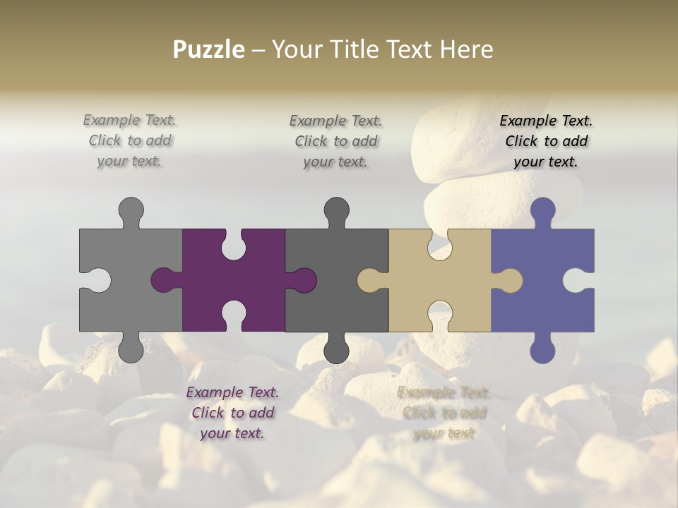 Spiritual Contemplation Reach PowerPoint Template