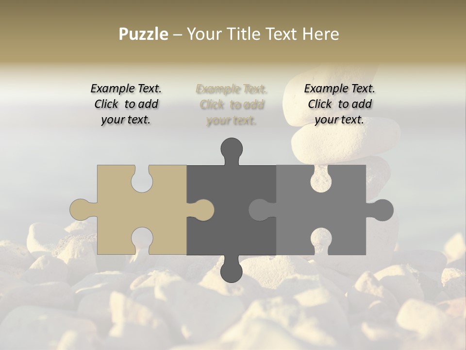 Spiritual Contemplation Reach PowerPoint Template